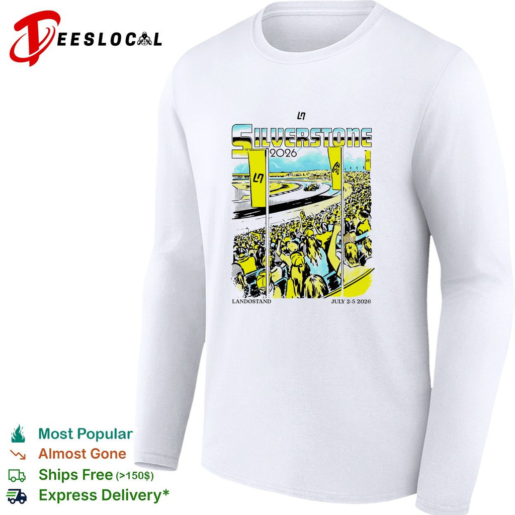 Lando Norris Silverstone 2026 Landostand July F1 shirt