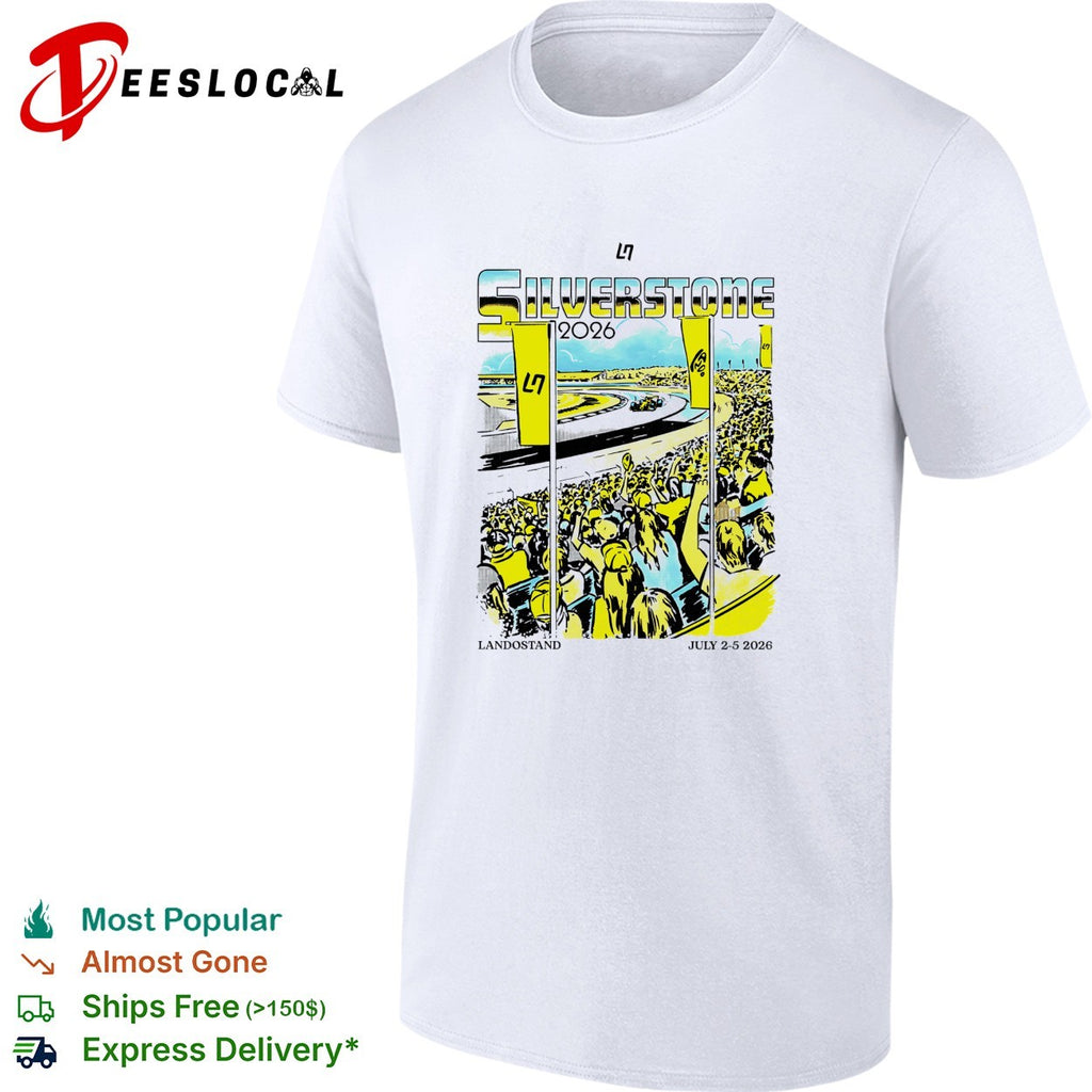 Lando Norris Silverstone 2026 Landostand July F1 shirt