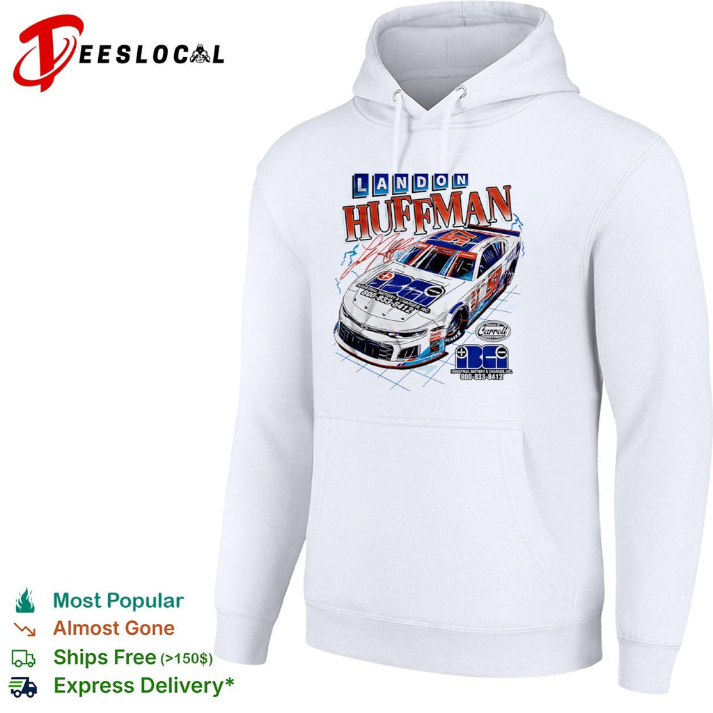 Landon Huffman 57 Industrial Battery and Charger Carroll Speed shirt