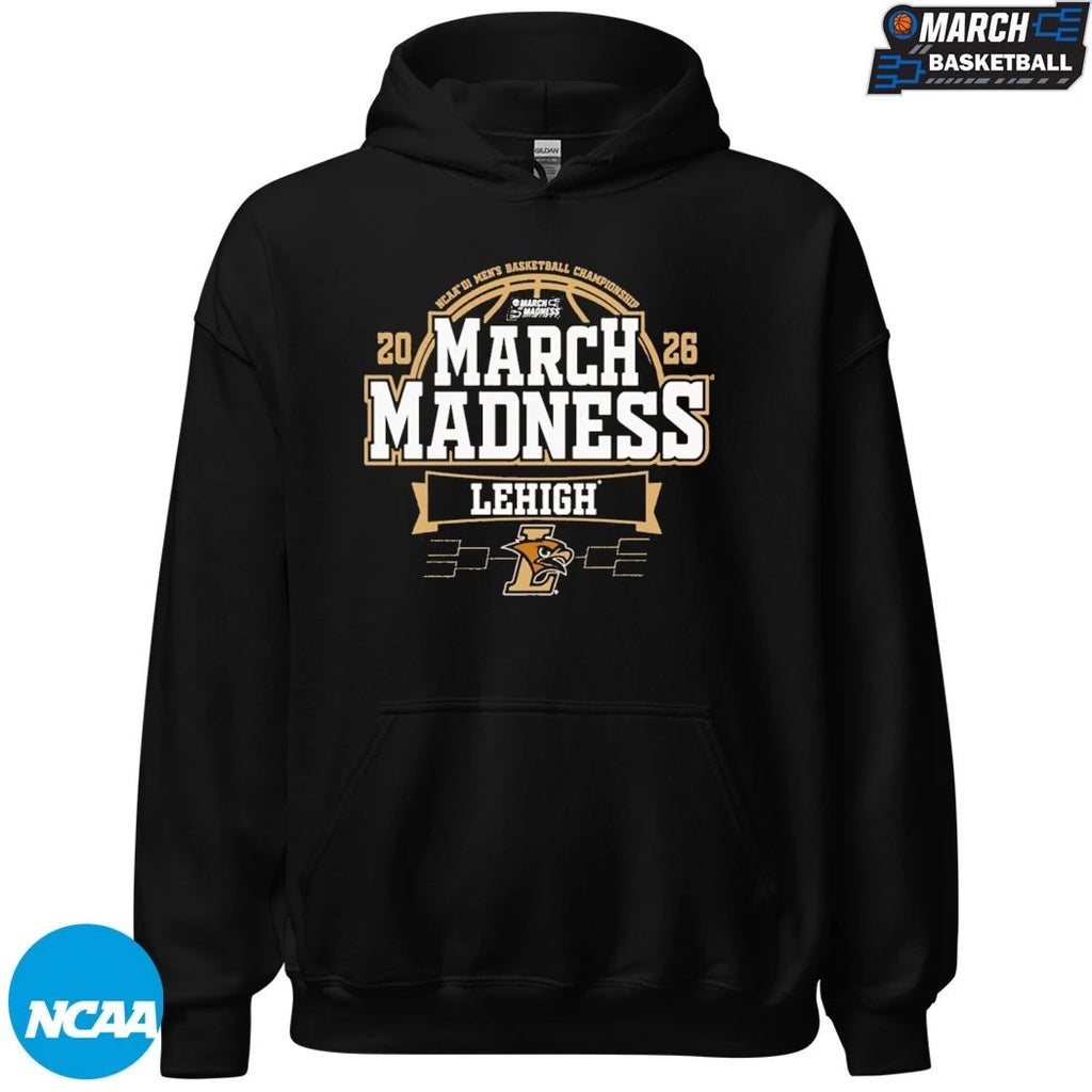 Lehigh Mountain Hawks University 2026 NCAA Men’s Basketball March Madness Bound T-Shirts