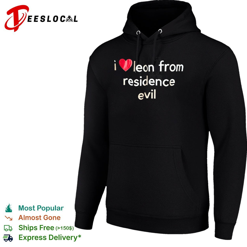 Leon Kennedy I love leon from residence evil shirt