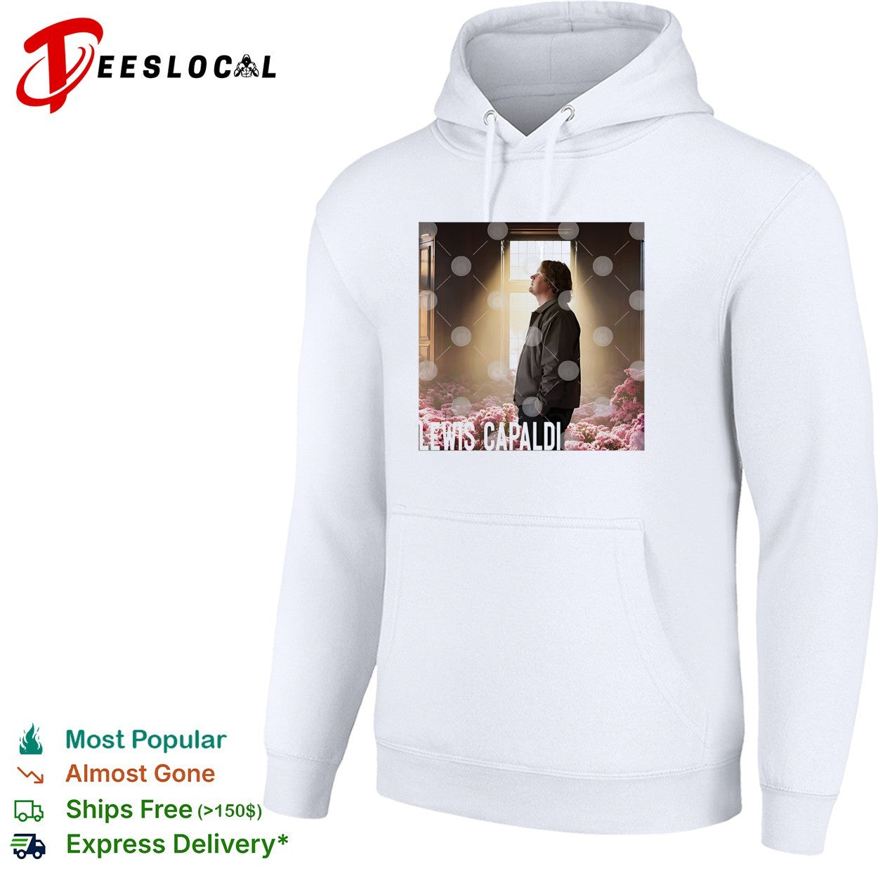 Lewis Capaldi UK Tour 2026 shirt