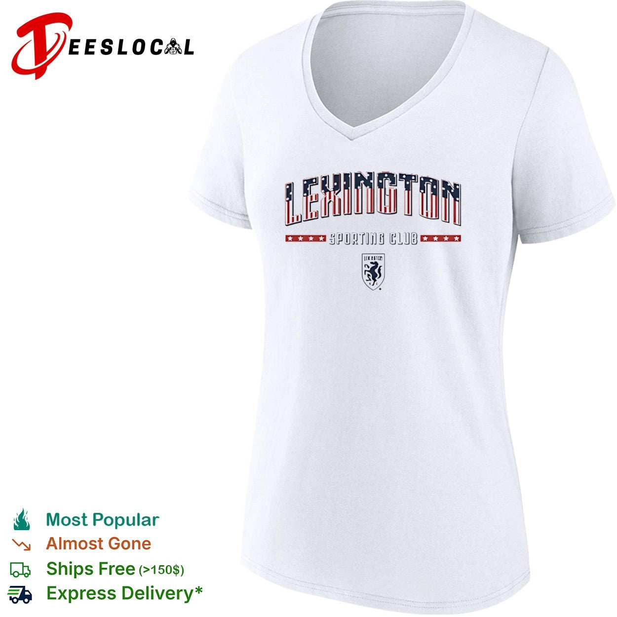 Lexington Sporting Club logo shirt