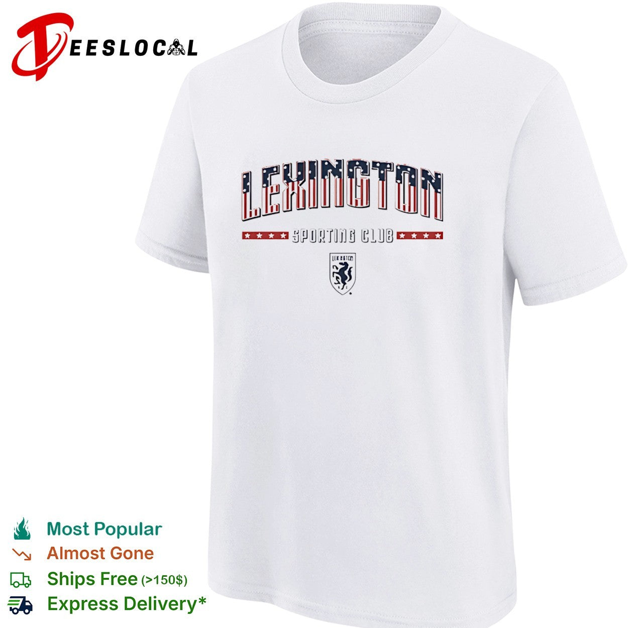 Lexington Sporting Club logo shirt