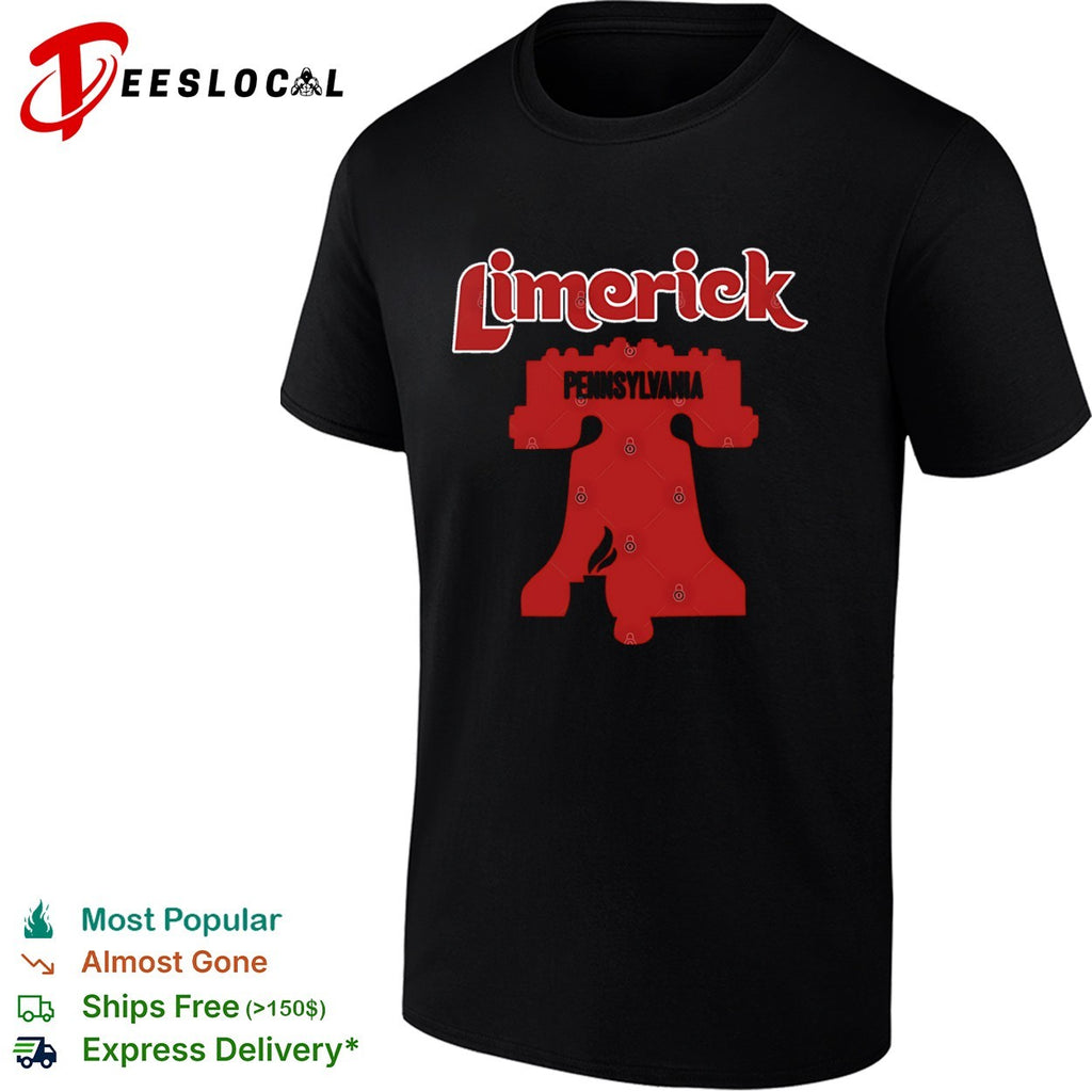 Limerick Pennsylvania Liberty Bell style Philadelphia Phillies shirt