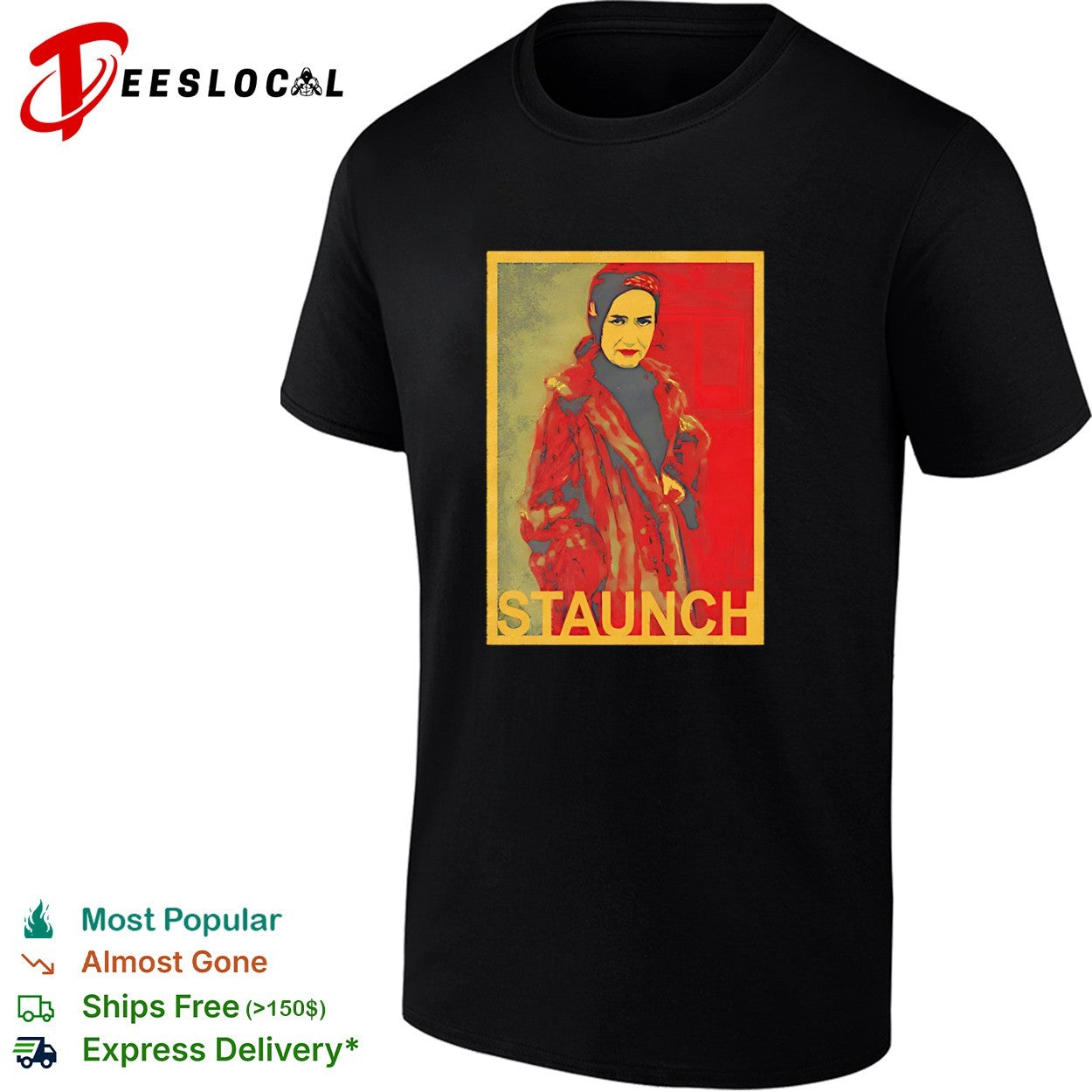 Little Edie Beale Grey Gardens Staunch Portrait Shirt