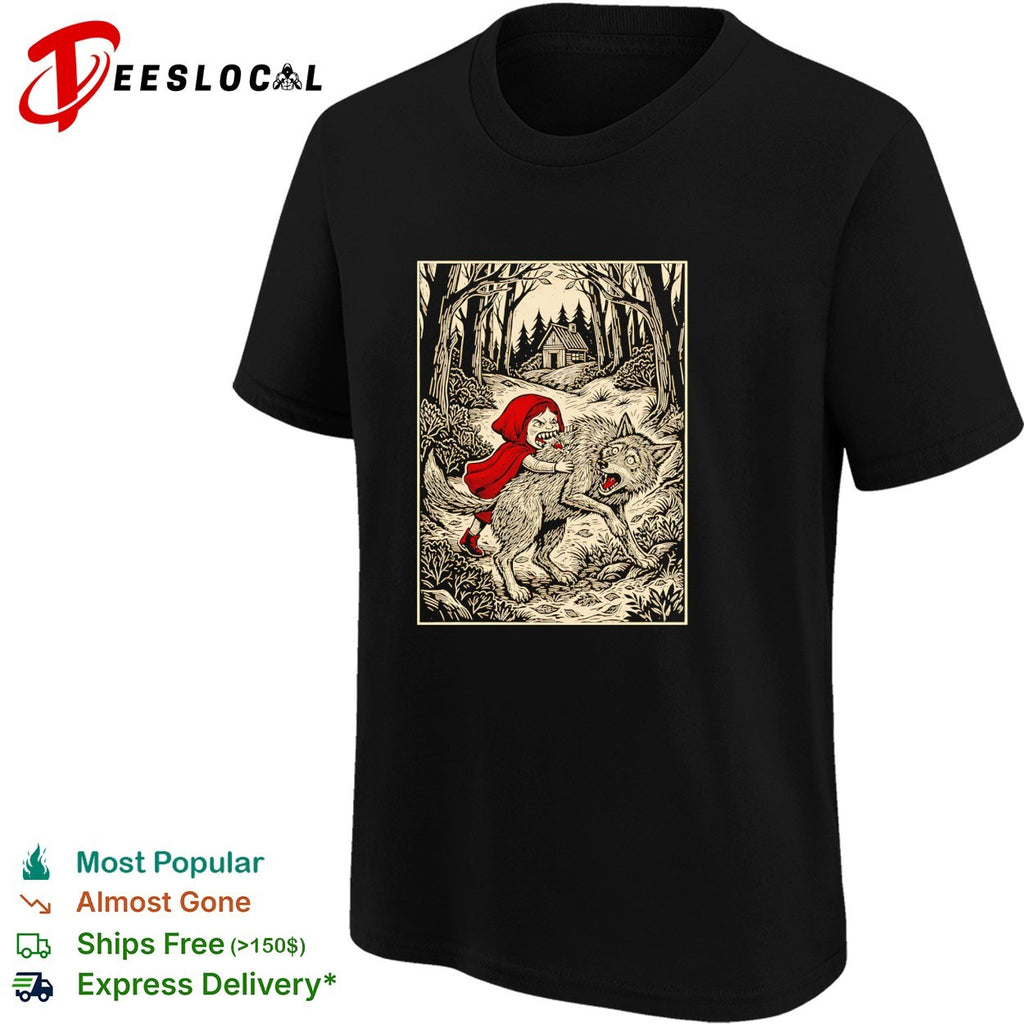 Little Red Riding Hood Humor Of Inverted Stories shirt