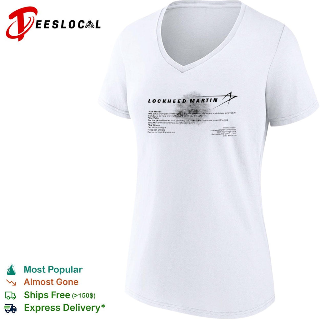 Lockheed Martin our mission star logo shirt