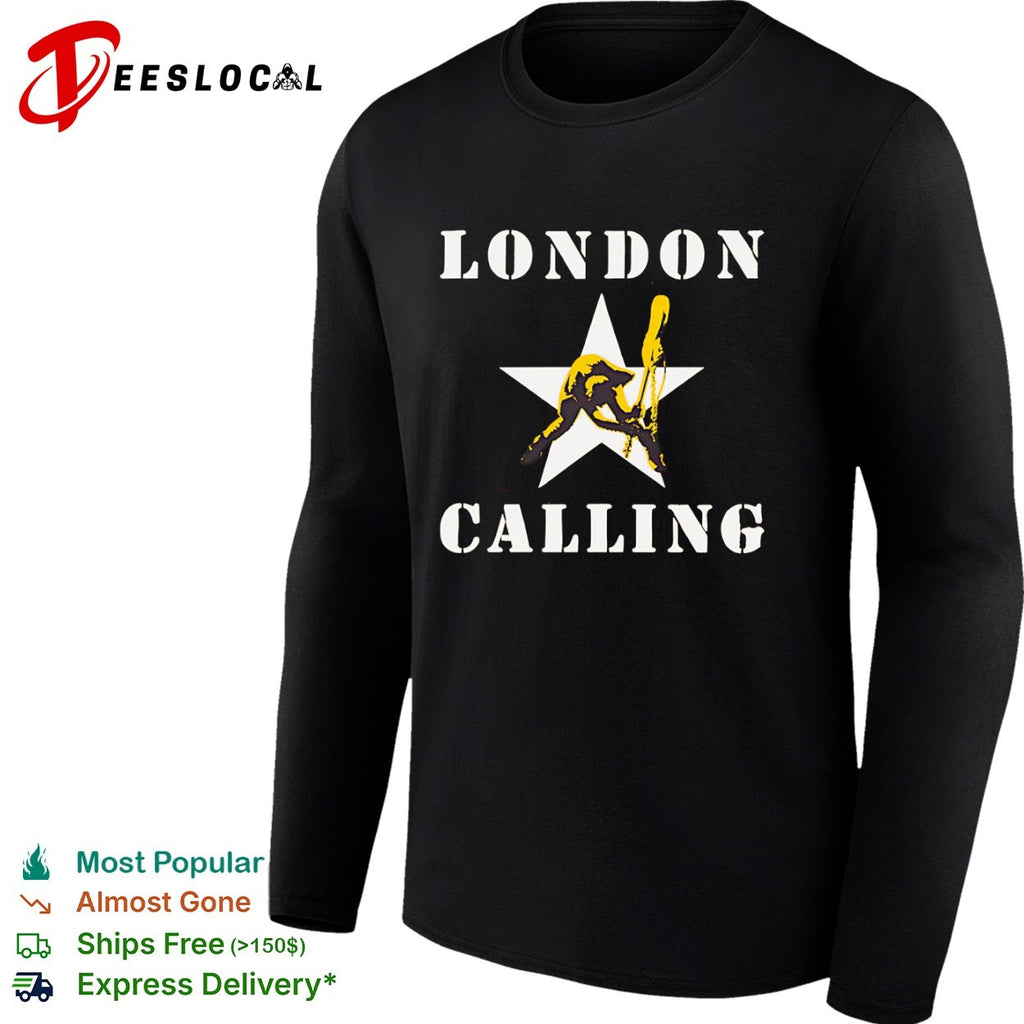 London Calling The Clash Punk Rock Band shirt
