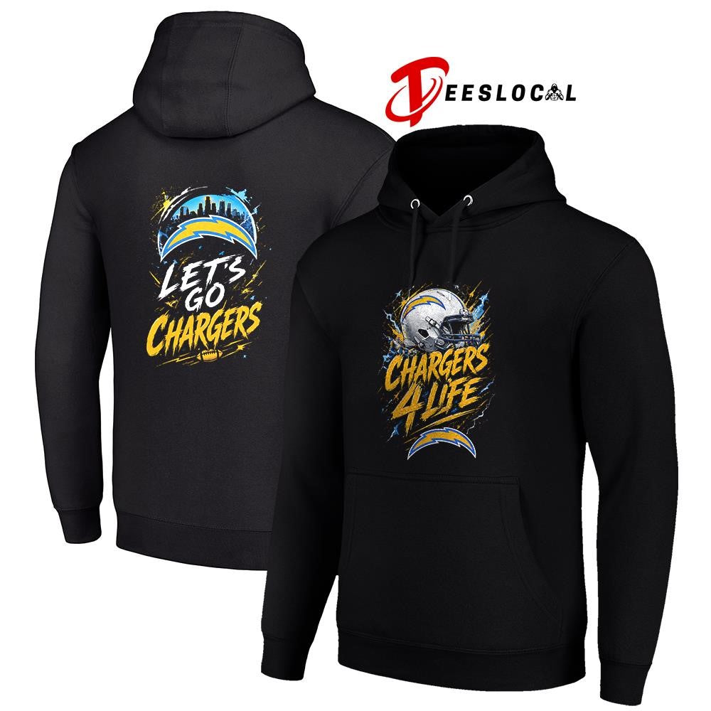 Los Angeles Chargers x fan 4 life graphic shirt