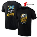 Los Angeles Chargers x fan 4 life graphic shirt
