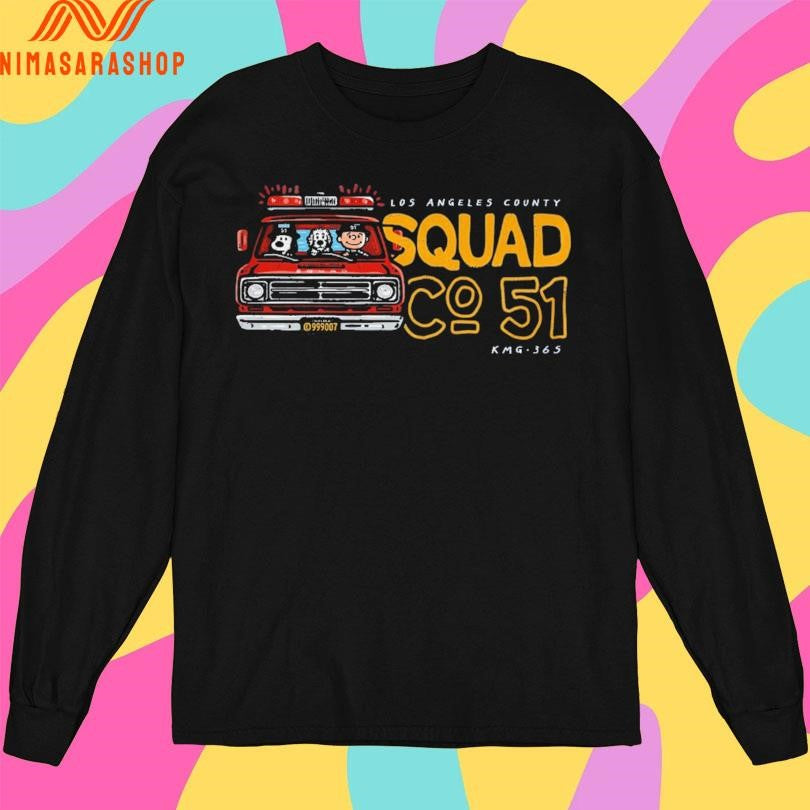 Los Angeles County Squad Co 51 Kmg365 Shirts