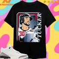 Los Angeles Dodgers Kyle Tucker LA Collage Frame Shirts
