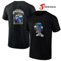 Los Angeles Dodgers back to back World Series champions logo mascot shirt