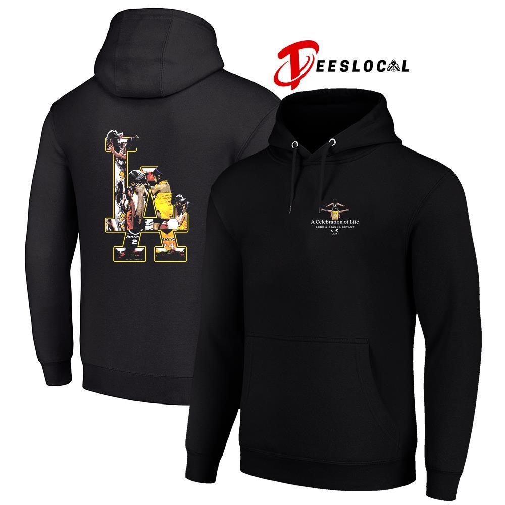 Los Angeles Lakers Kobe Bryant and Gianna Bryant Mamba a celebration of life graphic shirt