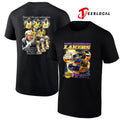 Los Angeles Lakers Kobe Bryant x Shaquille O’Neal 3 peat team of the new millennium shirt