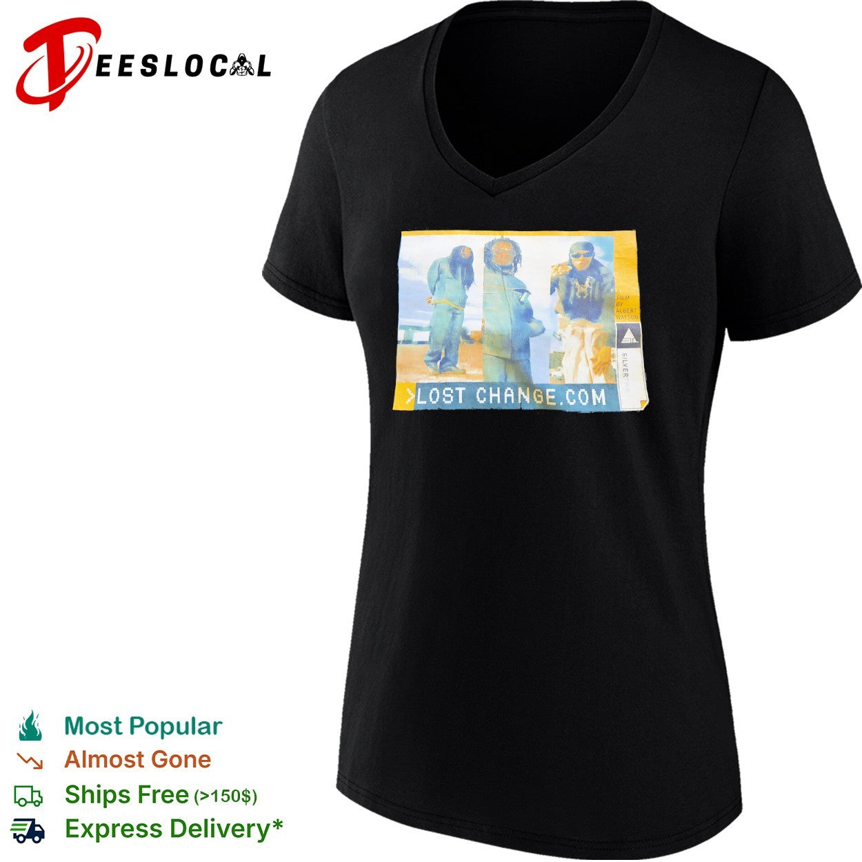 Lost Change Com a film by Albert Watson Levi’s SilverTab Andre 3000 Big Boi shirt