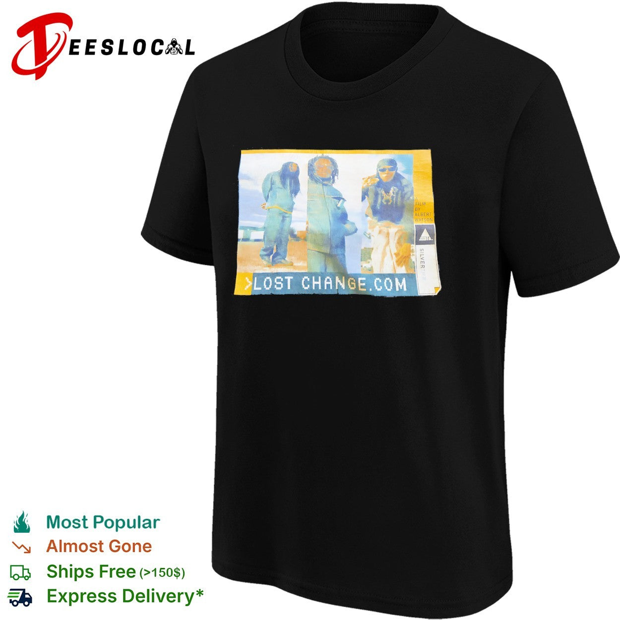 Lost Change Com a film by Albert Watson Levi’s SilverTab Andre 3000 Big Boi shirt