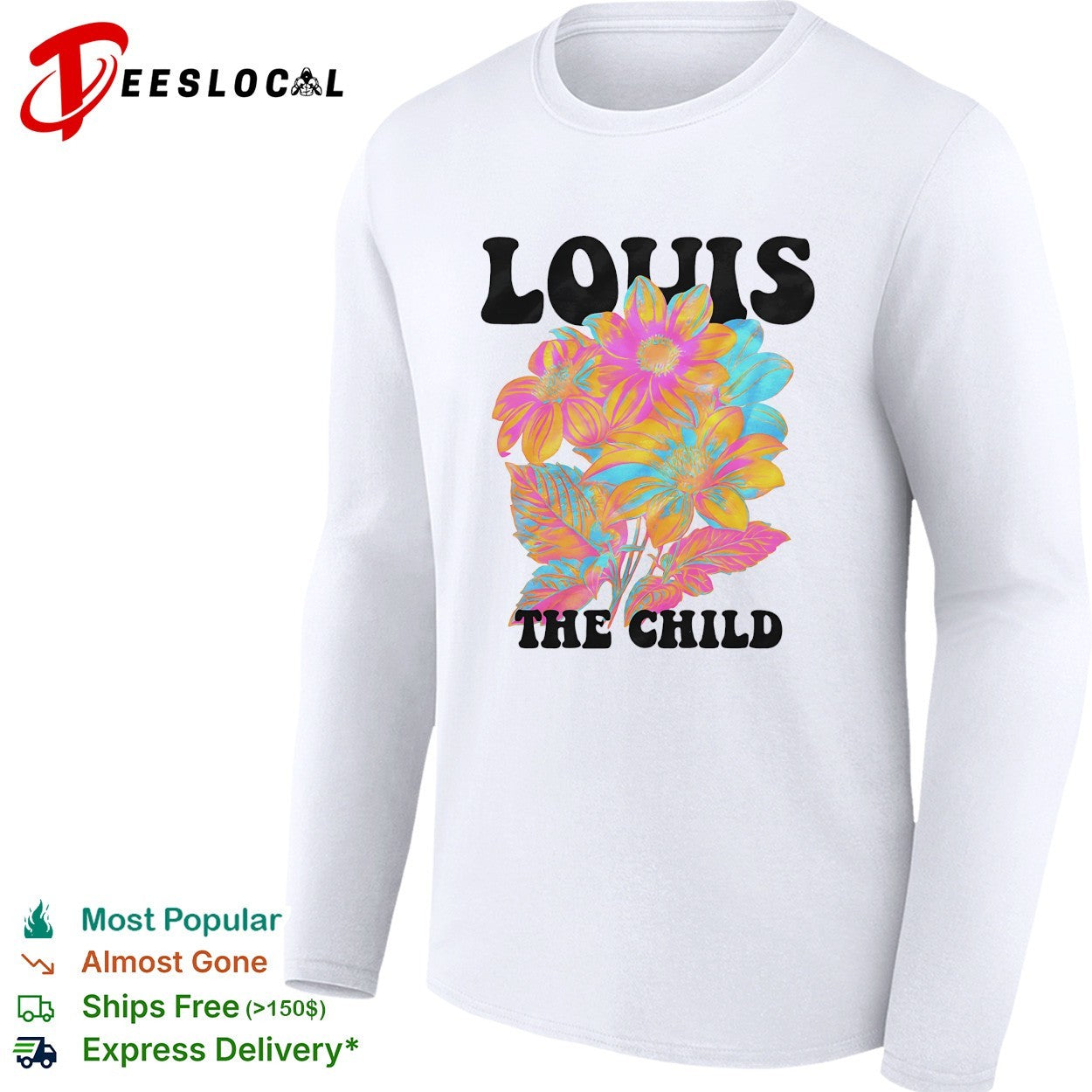 Louis The Child flowers shirt