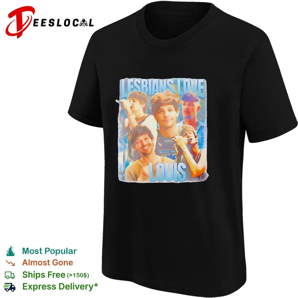 Louis Tomlinson faces lesbians love shirt