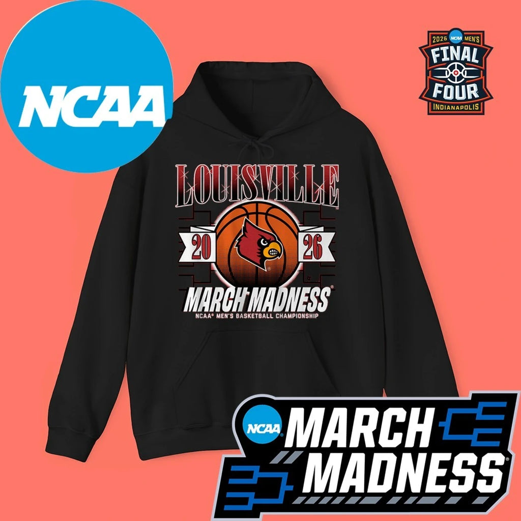 Louisville Cardinals MBB 2026 NCAA Women’s Basketball Championship March Madness Logo Shirt