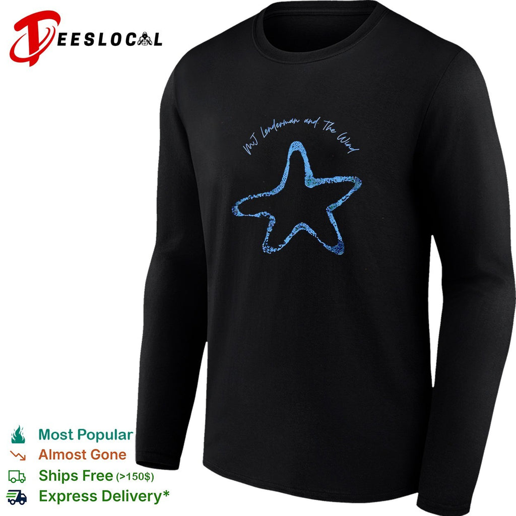 MJ Lenderman and the Wind hand drawn star shirt