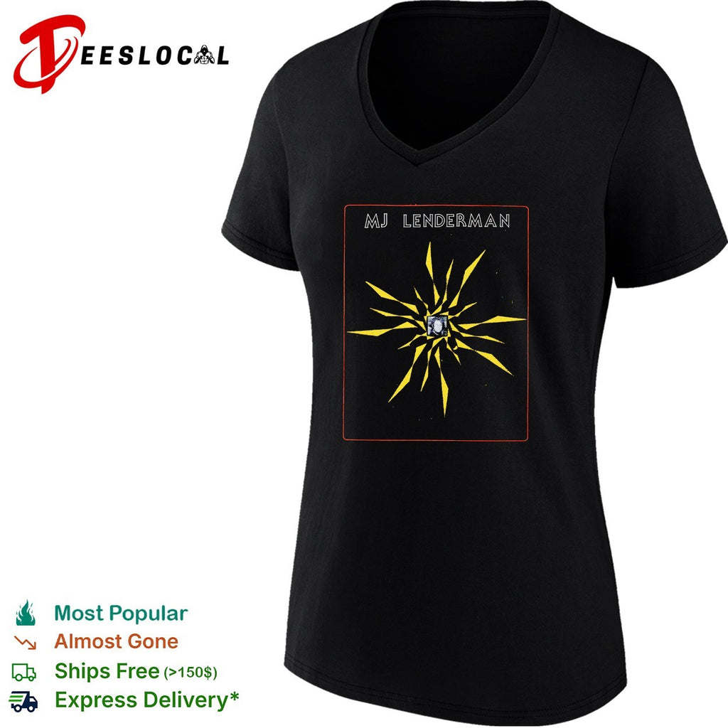MJ Lenderman starburst with portrait shirt