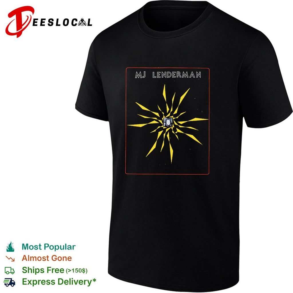 MJ Lenderman starburst with portrait shirt