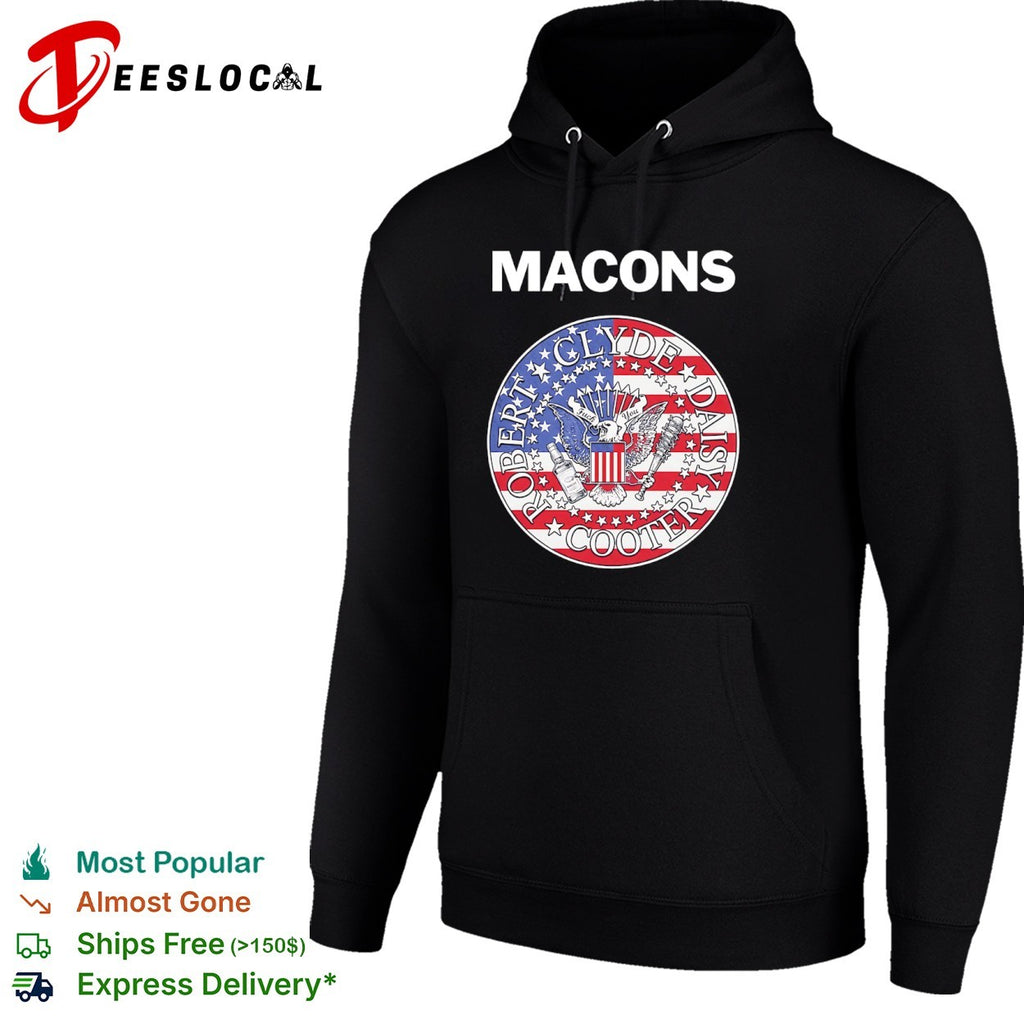 Macons eagle crest Robert Clyde Daisy Cooter shirt