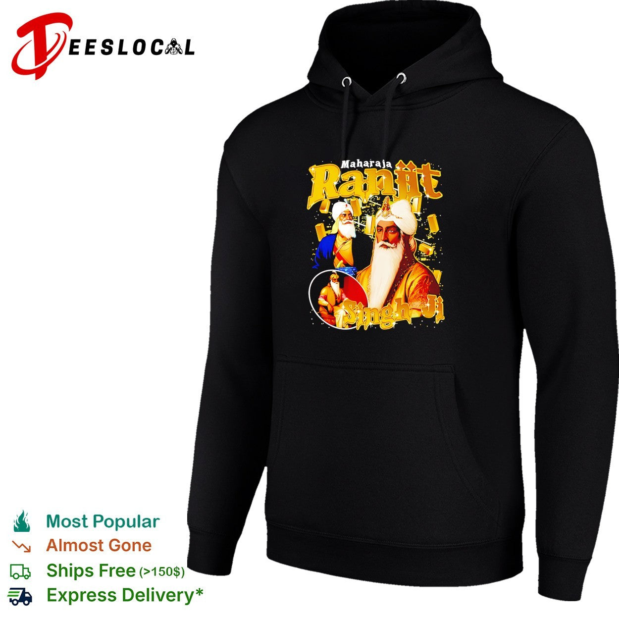 Maharaja Ranjit Singh Ji Sikh Empire Sher-E-Punjab shirt