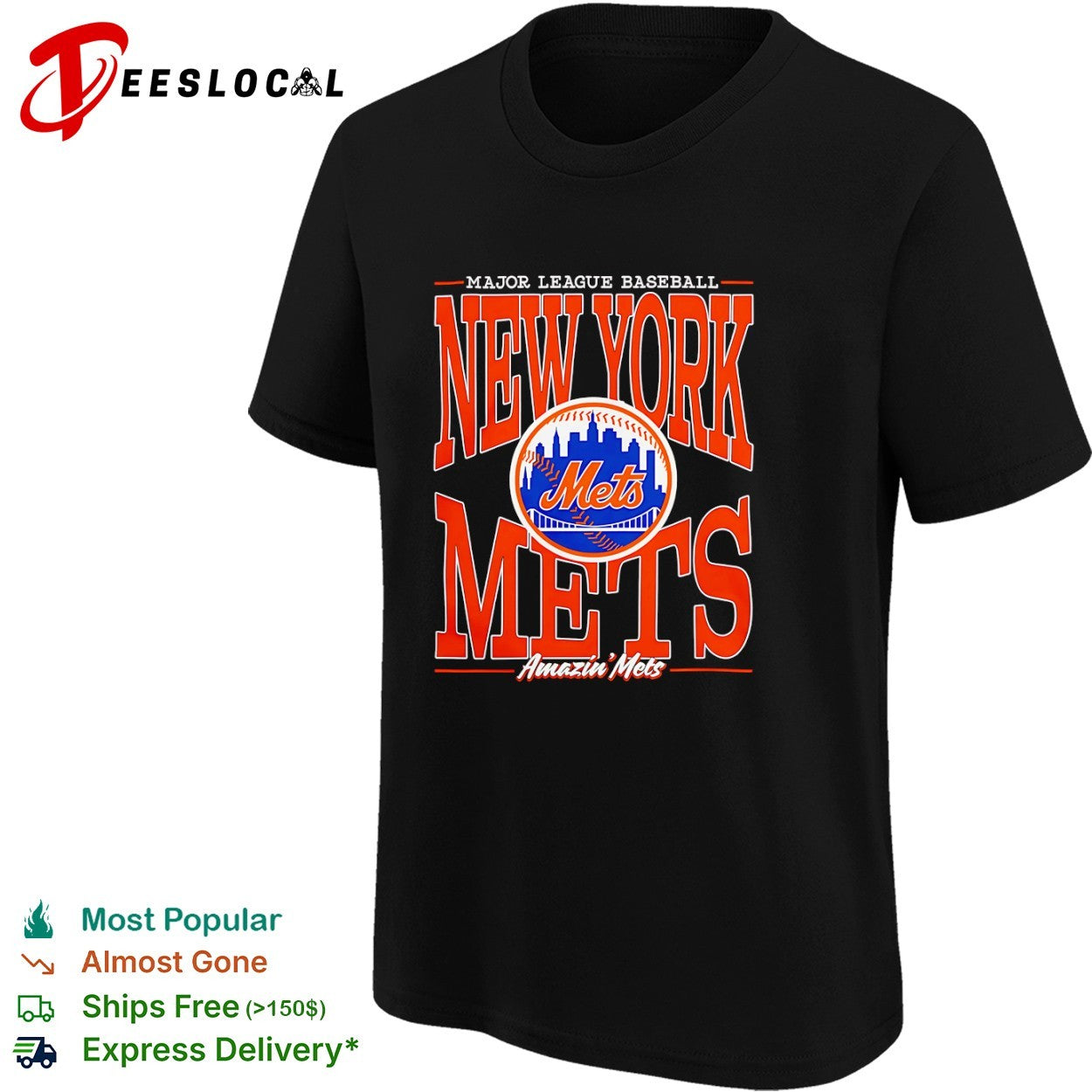 Major League Baseball Amazin’ New York Mets shirt