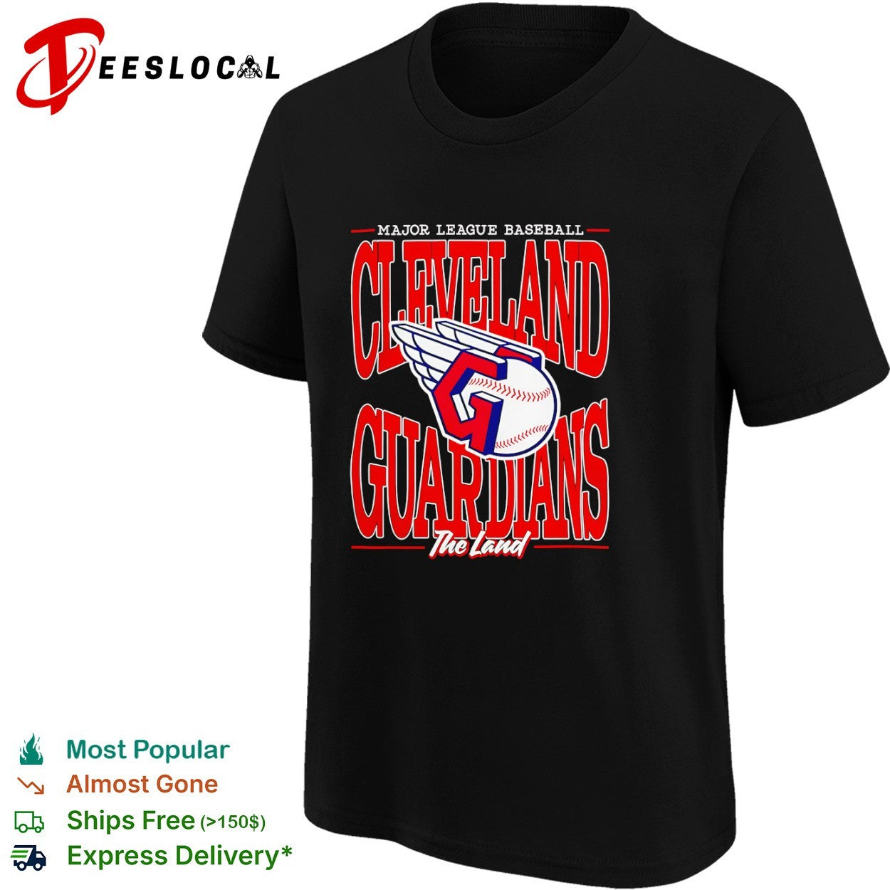 Major League Baseball Cleveland Guardians The Land shirt