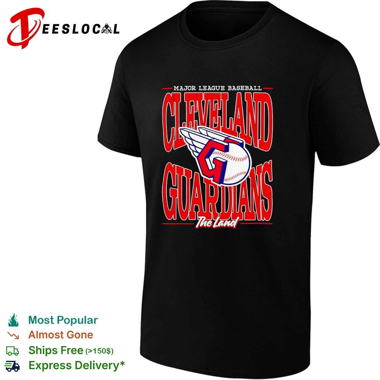 Major League Baseball Cleveland Guardians The Land shirt