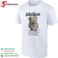 Maltese Sometimes they bite the wires Rip the wallpaper But they are so cute shirt