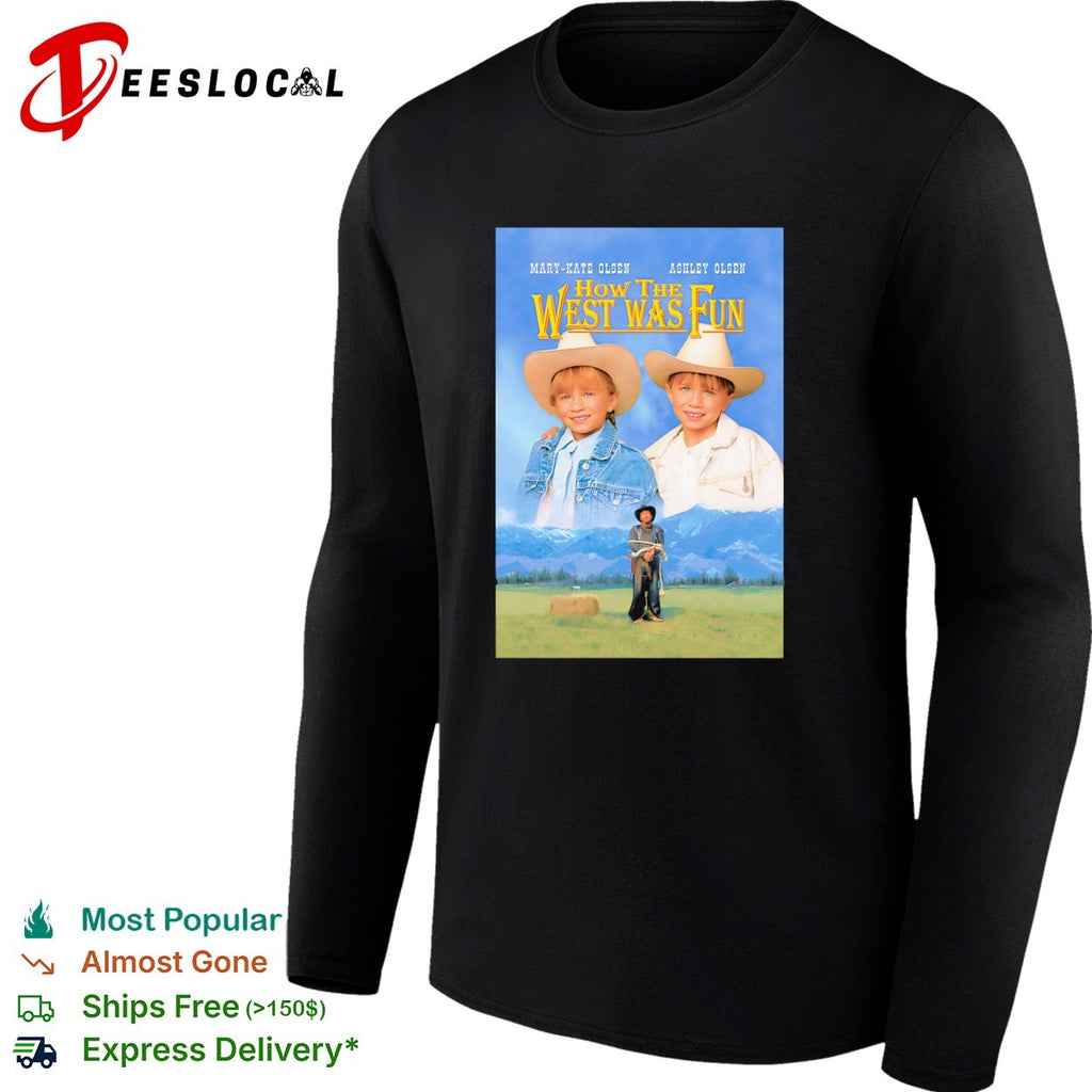 Mary-Kate Olsen Ashley Olsen How the West Was Fun movie shirt