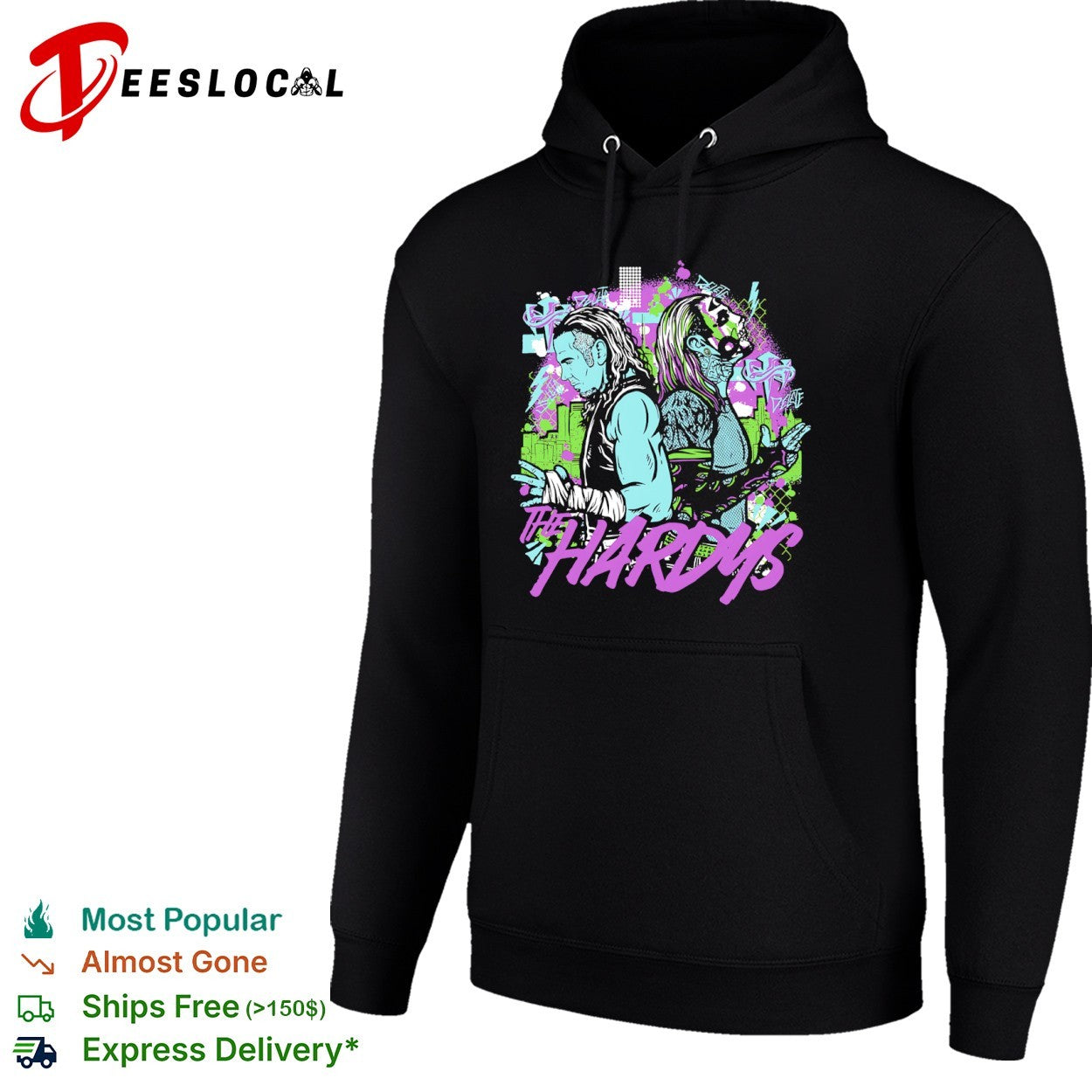 Matt Hardy and Jeff Hardy The Hardys Delete Wrestling shirt