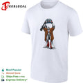 Megatron holding Soundwave Transformers 80s shirt