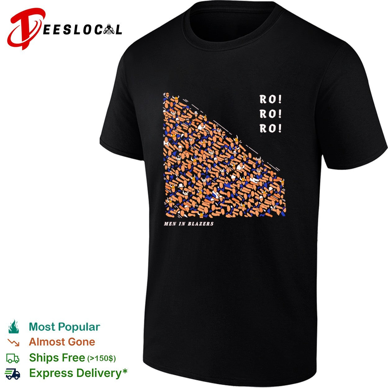 Men in Blazers RO RO RO Vikings Football shirt
