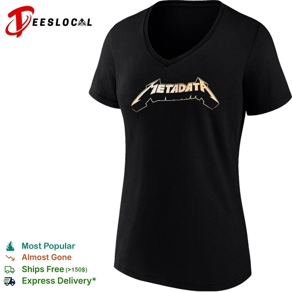 Metadata Heavy Metal Band Logo shirt