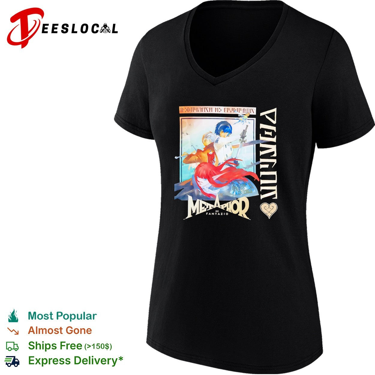 Metaphor ReFantazio Characters shirt