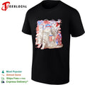 Mew’s a Patriotic American Flag Cats Fireworks Party Animal Holiday shirt