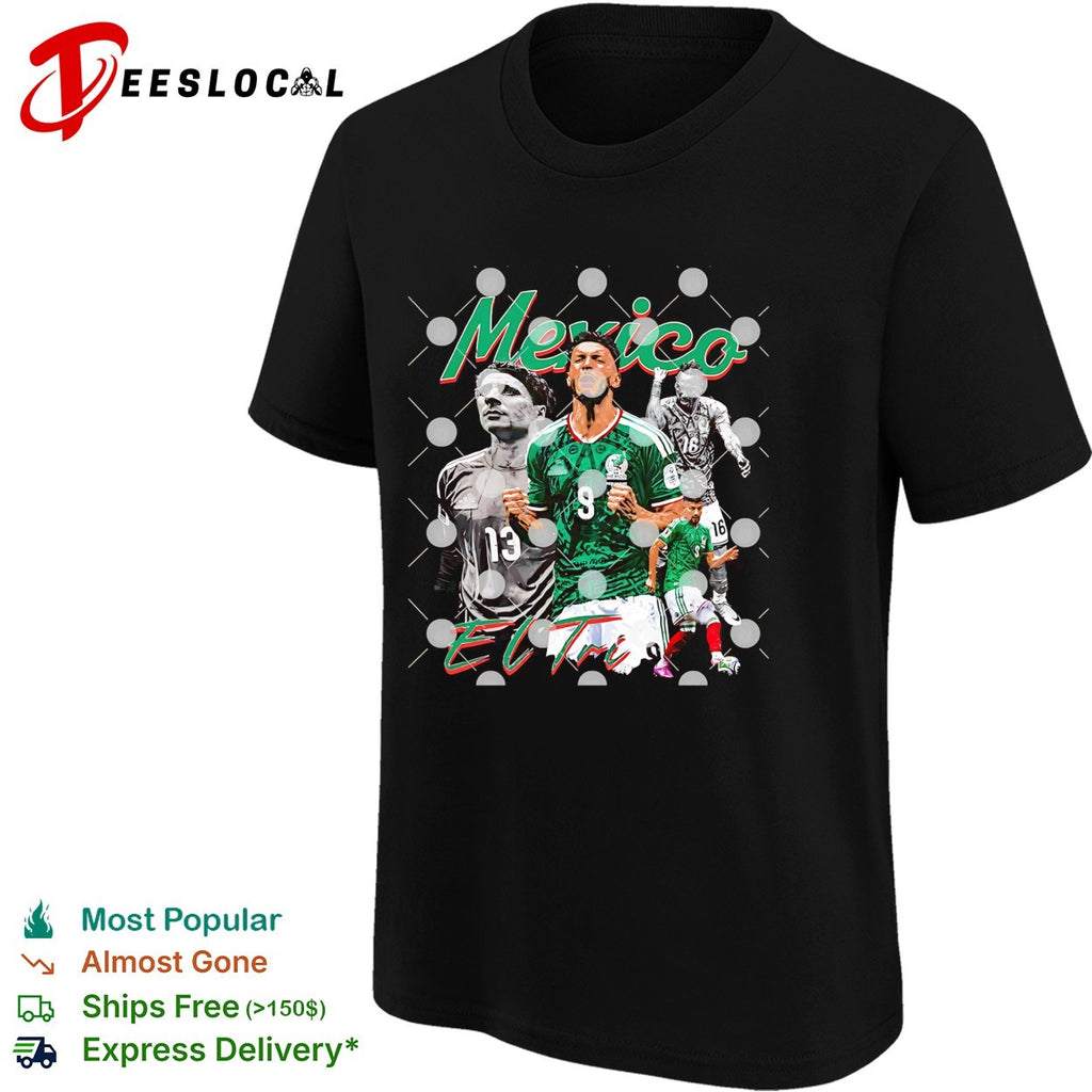 Mexico El Tricolor Mexico Soccer graphic shirt