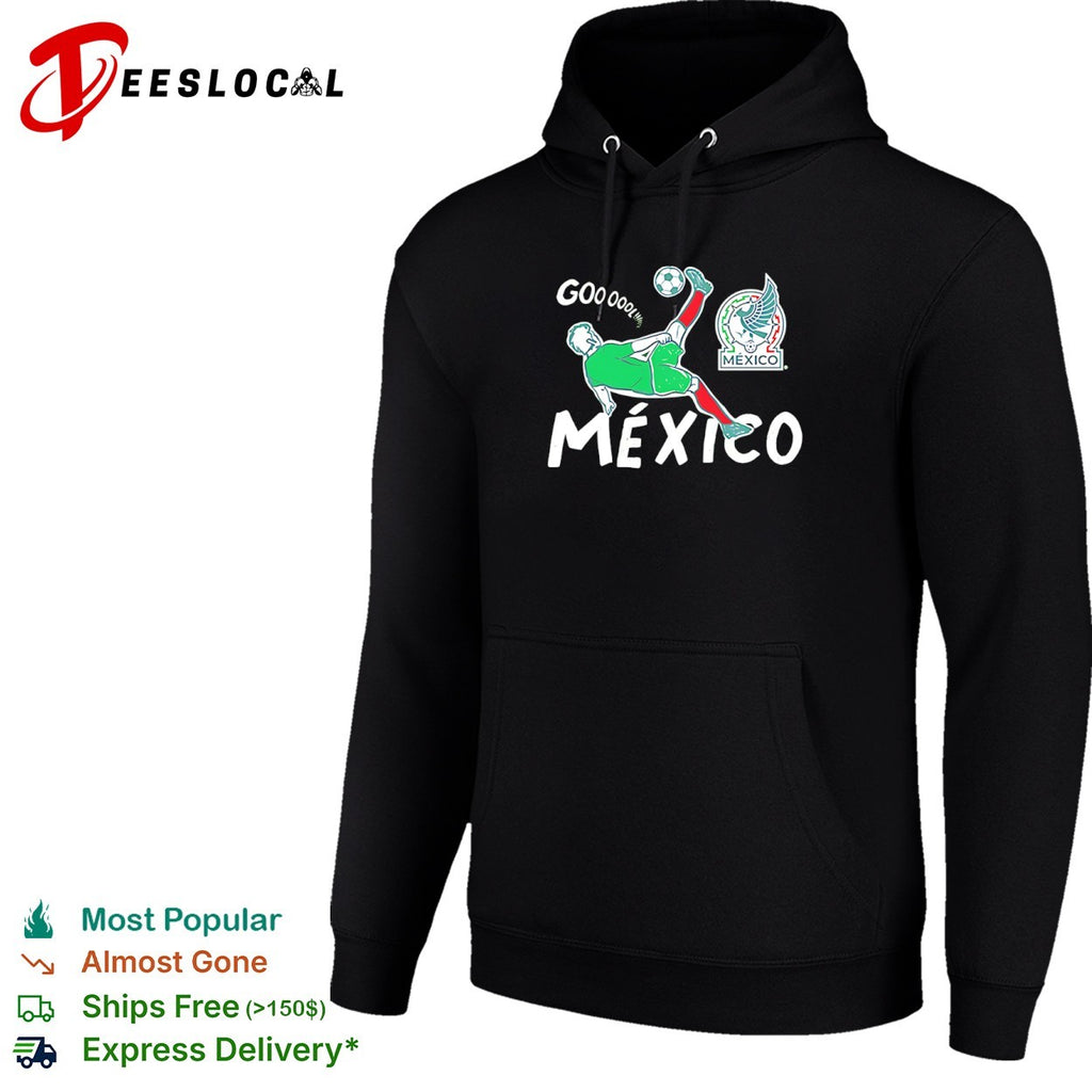 Mexico Soccer Gooool Gooooal Bicycle Kick Sport Fan Mexican National Team shirt