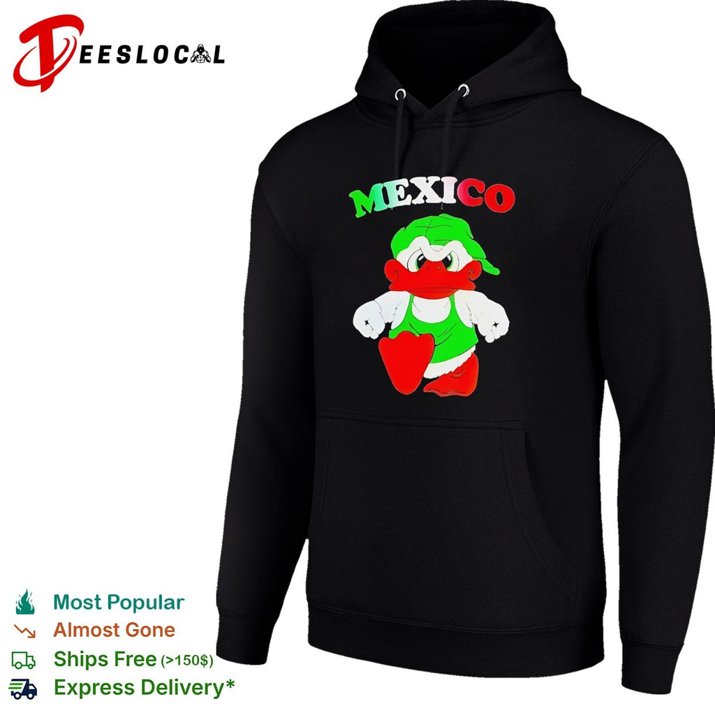 Mexico cartoon duck mascot shirt