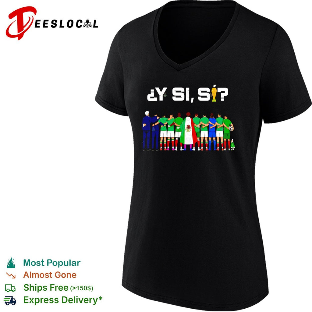 Mexico national team y si si soccer players shirt