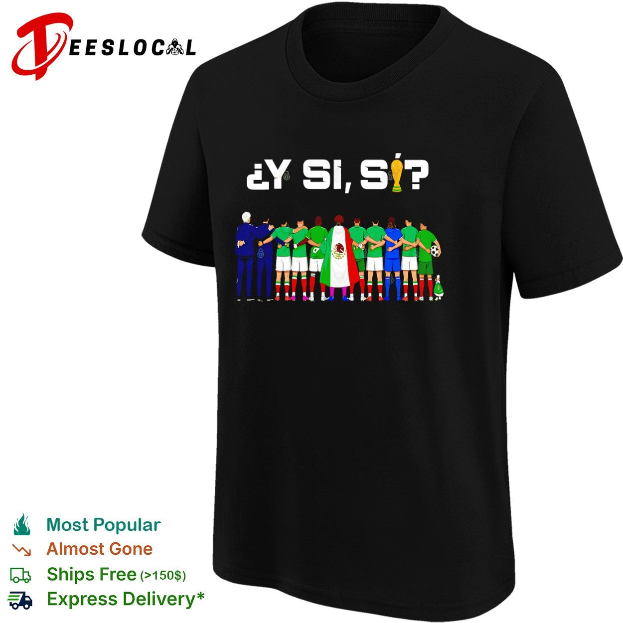 Mexico national team y si si soccer players shirt