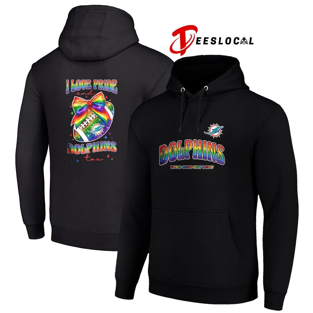 Miami Dolphins I love pride fans support LGBT shirt