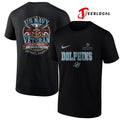 Miami Dolphins US Navy seal foundation 250 years of American freedom anchors aweigh shirt