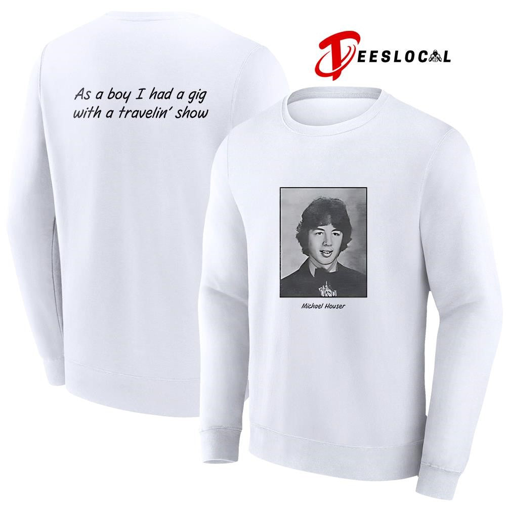 Michael Houser as a boy I had a gig with a travelin’ show shirt