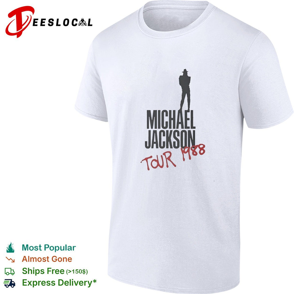 Michael Jackson tour 1988 shirt